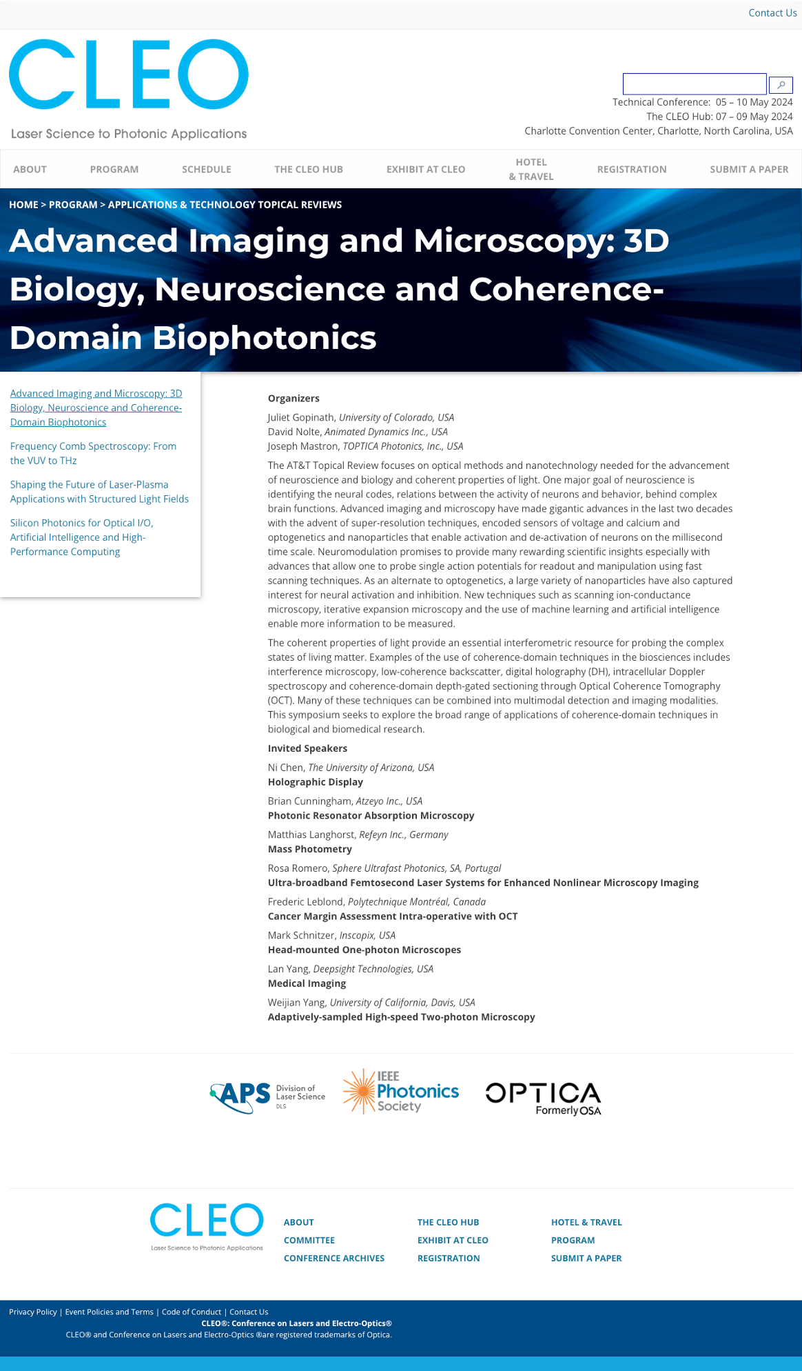 Invited talk at CLEO 2024, Charlotte, USA.